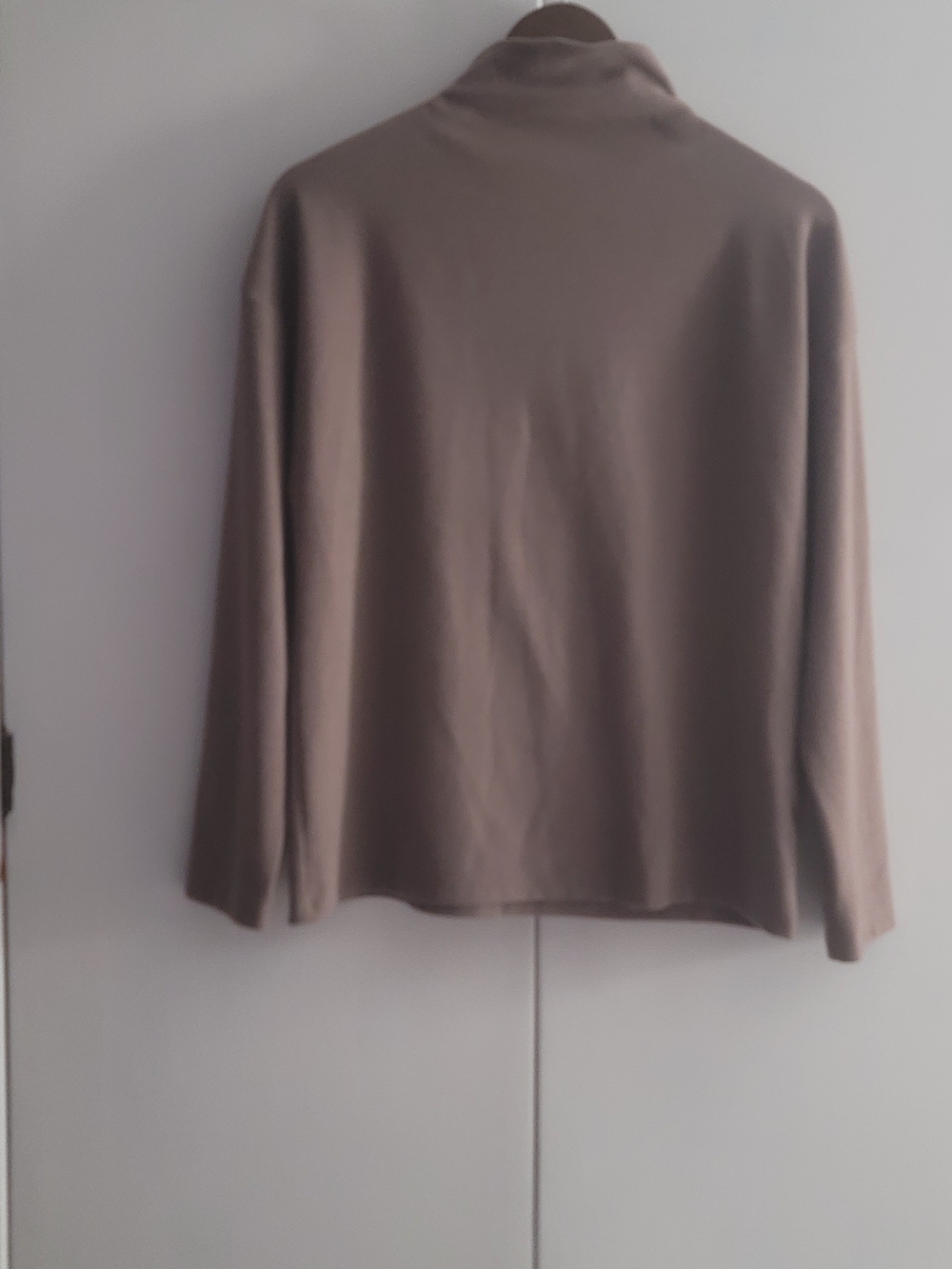 a new day Womans Taupe Turtleneck Sweater